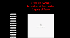 Desktop Screenshot of alfrednobel.info